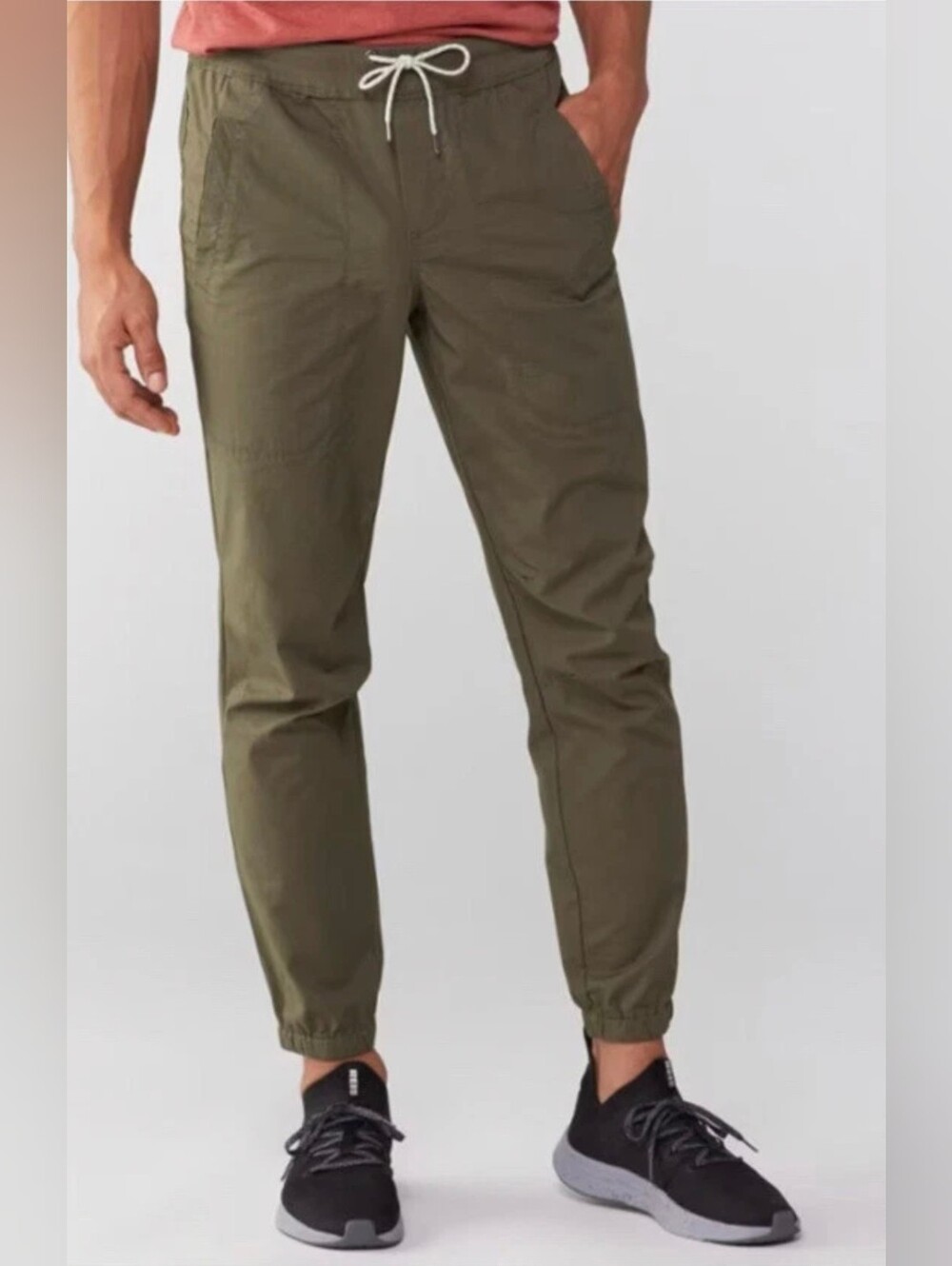 Vuori | Olive Green Ripstop Traveler Jogger Pants Size XL